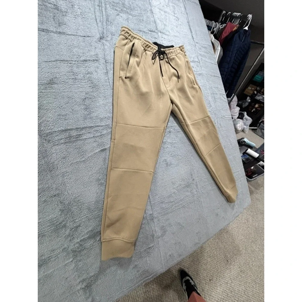 American‎ Eagle M Tan Jogger Pants Athleisure Casual Mens